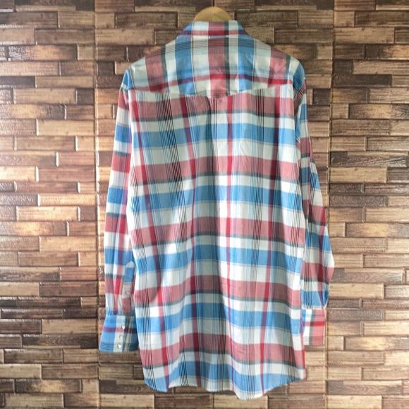 Vintage Mens Silver Collection by Karman Western Button Up Shirt 1XT - Picture 2 of 10